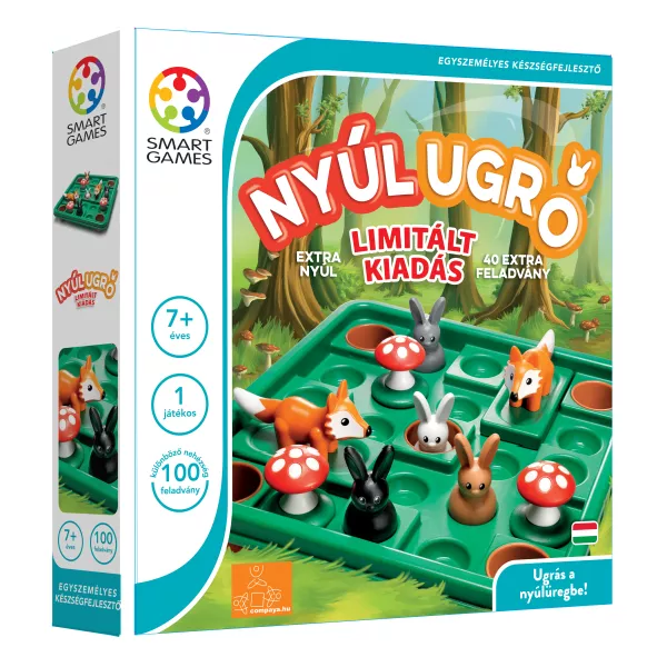 Smart Games: Jump In, ediție limitată - jucărie pentru dezvoltarea abilităților, cu instrucțiuni în lb. maghiară