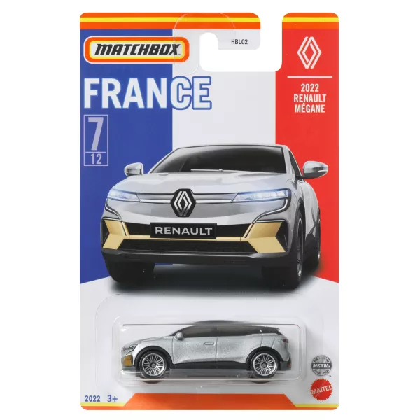 Matchbox: Franciaország kollekció - 2022 Renault Mégane