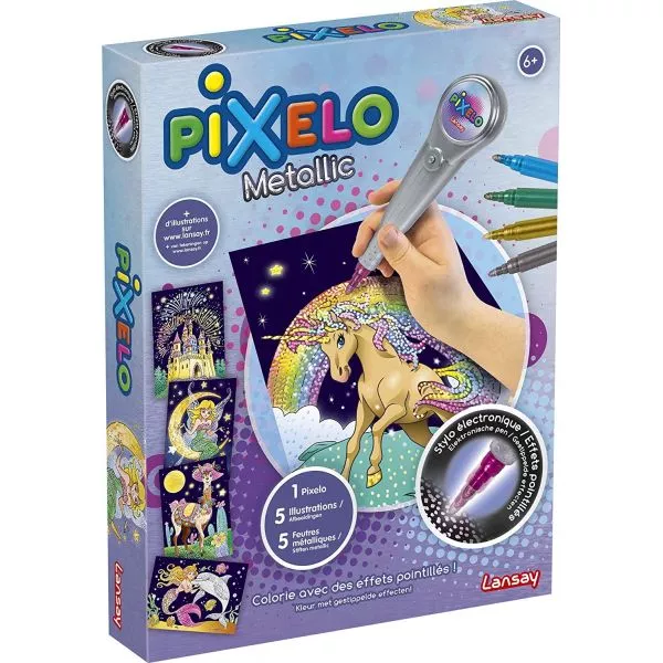 Pixelo: Metál készlet - CSOMAGOLÁSSÉRÜLT