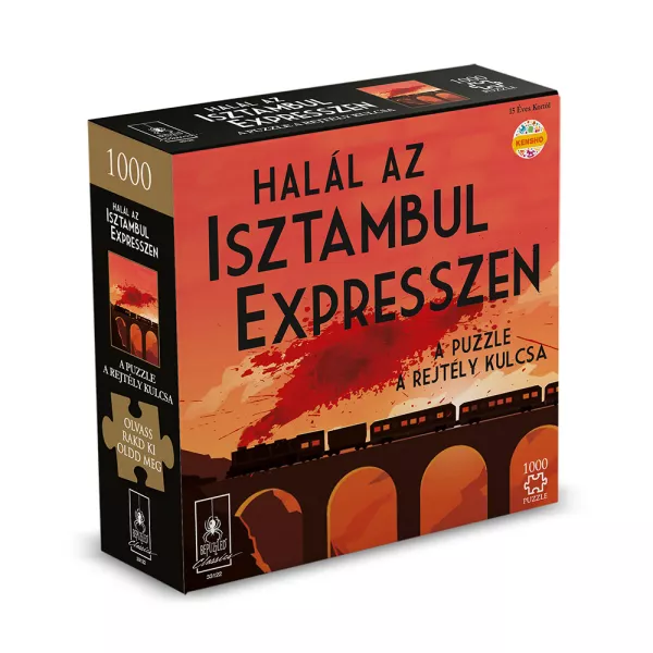 University Games: Moarte pe Istanbul Express - puzzle cu mister, în lb. maghiară