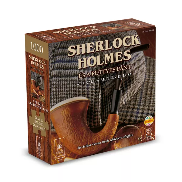 University Games: Sherlock Holmes și centura pătată - puzzle cu mister, în lb. maghiară