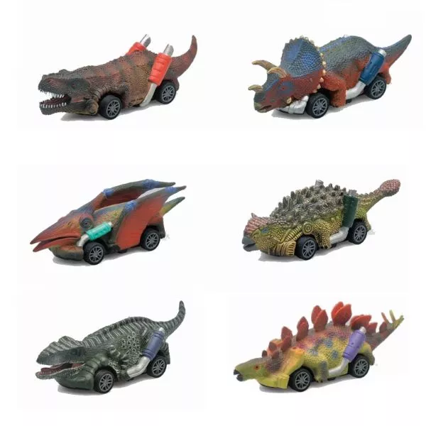 Mașinuță-dinozaur - 13 cm, diferite