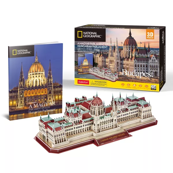 CubicFun: Magyar Parlament 3D puzzle - 234 darabos