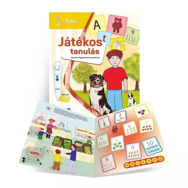 Tolki: Carte audio interactivă - Învățare jucăușă, în lb. maghiară