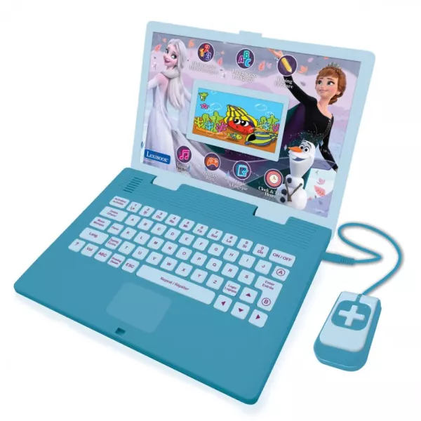 Lexibook: Frozen 2, Laptop educativ - în lb. maghiară și engleză
