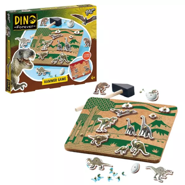 Dino Forever: Dinozauri - joc cu ciocan