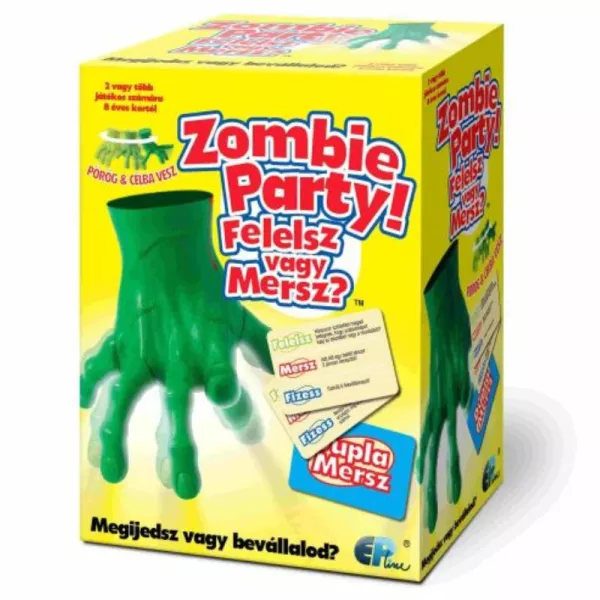 Zombie Party! Răspunzi sau îndrăznești? - joc de societate în lb. maghiară