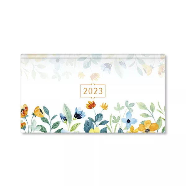 Calendar de buzunar 2023 - model floral
