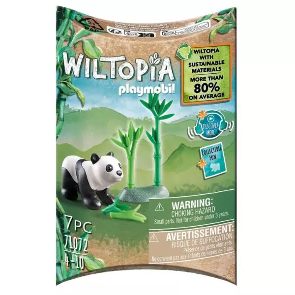 Playmobil Wiltopia: Pui de urs panda- 71072