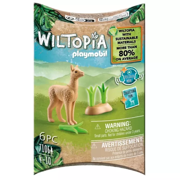 Playmobil Wiltopia: Pui de alpaca - 71064