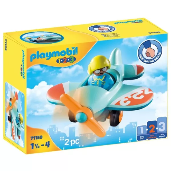 Playmobil 1.2.3: Avion - 71159