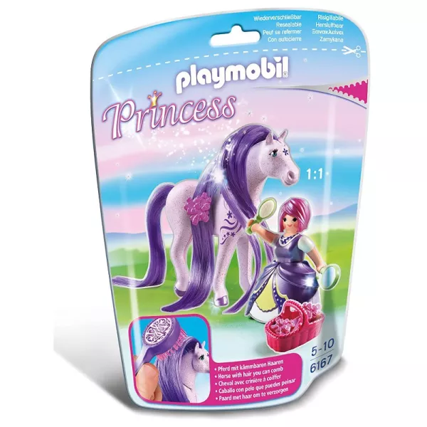 Playmobil Princess: Prințesa Viola cu cal - 6167