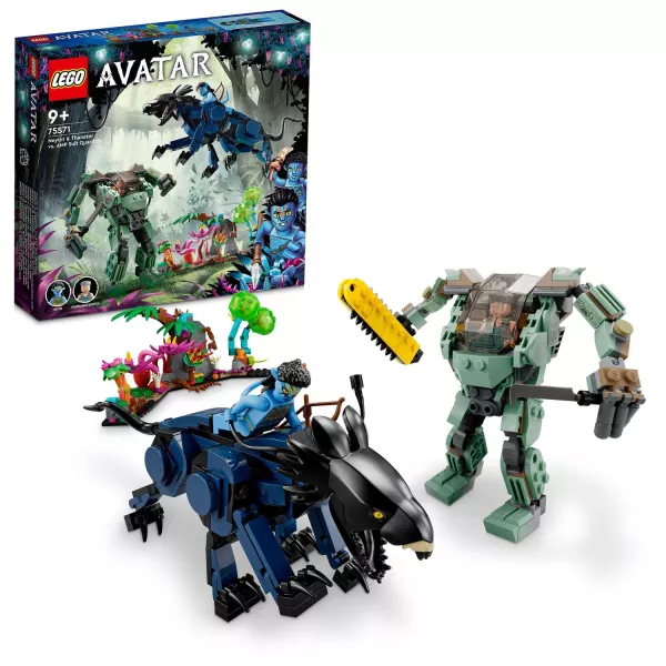 LEGO® Avatar: Neytiri și Thanator contra Robotul AMP Quaritch - 75571