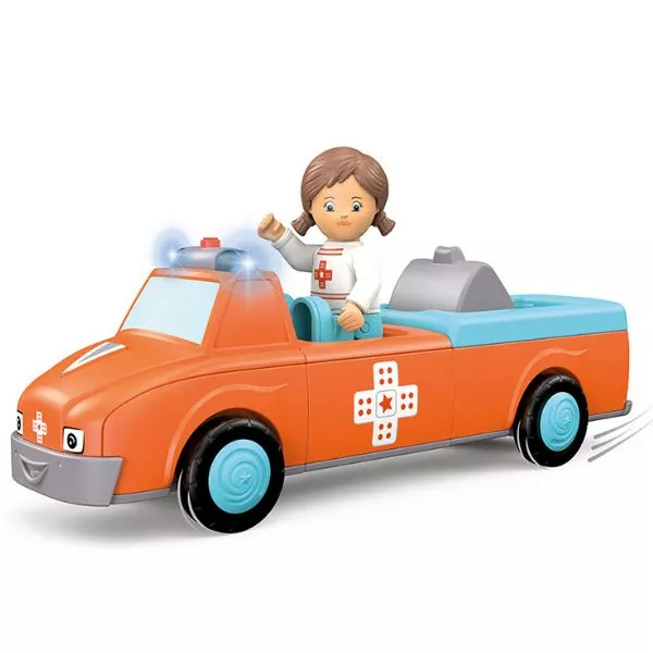 Toddys: Anna și Amby - set de joacă de mașinuțe