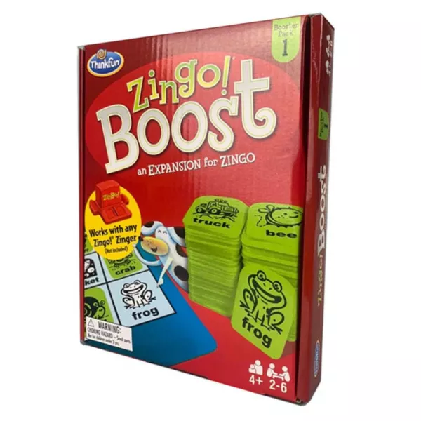 ThinkFun: Zingo Boost - extensie pentru jocul de bază, în lb. maghiară