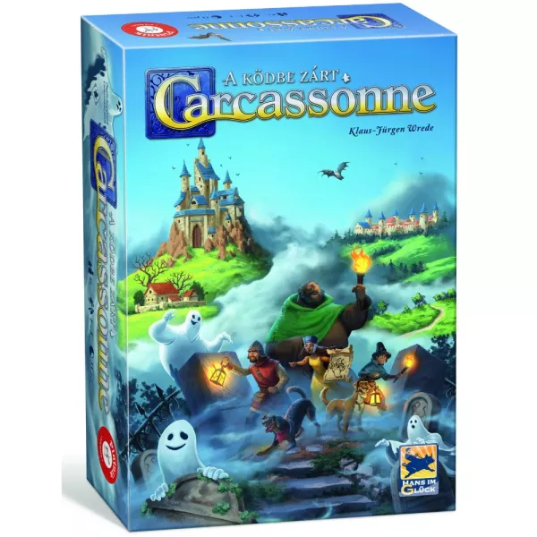 Carcassonne: Carcassonne învăluită în ceață - joc de societate în lb. maghiară
