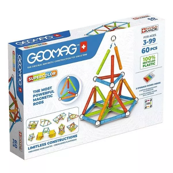 Geomag Supercolor: 60 db-os készlet