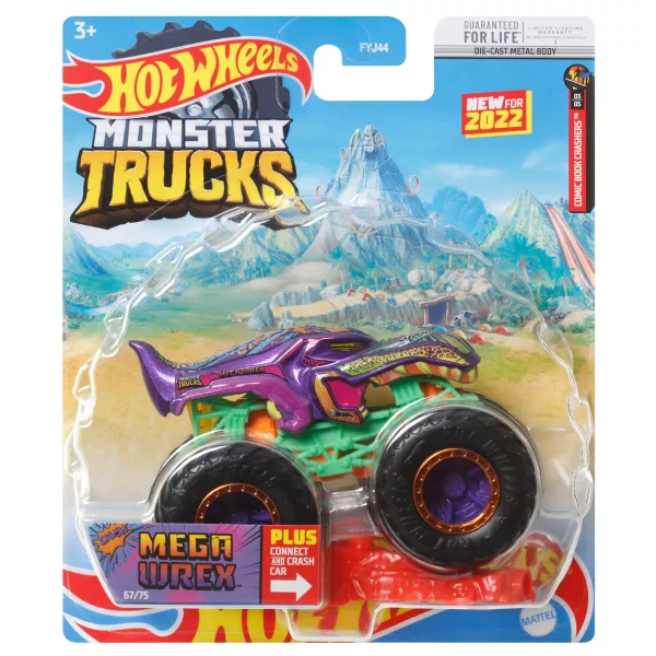 Hot Wheels: Monster Trucks Mega Wrex kisautó 1:64