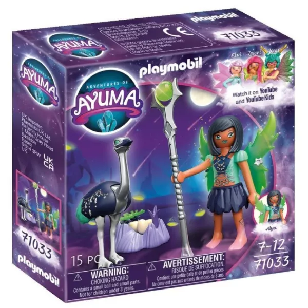 Playmobil: Adventures of Ayuma Zâna Lunii cu animal spiritual - 71033