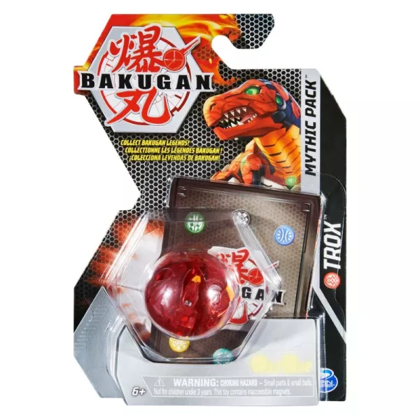 Bakugan: Mitikus csomag S4 - Trox, piros