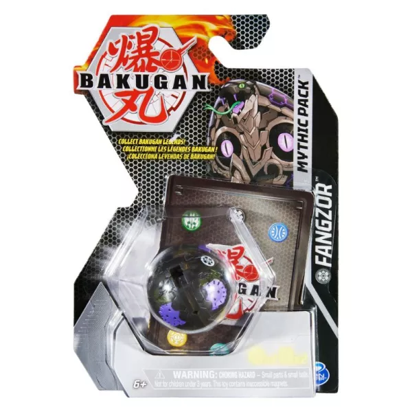 Bakugan: Mitikus csomag S4 - Fangzor, fekete