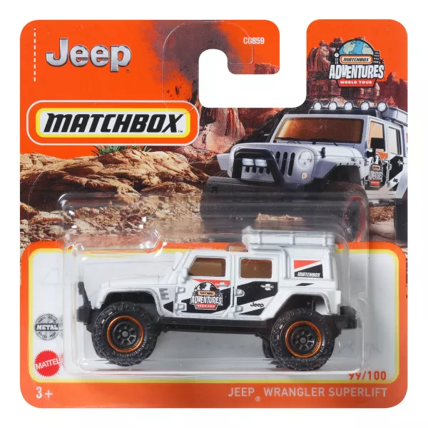 Matchbox: Jeep Wrangler Superlift kisautó