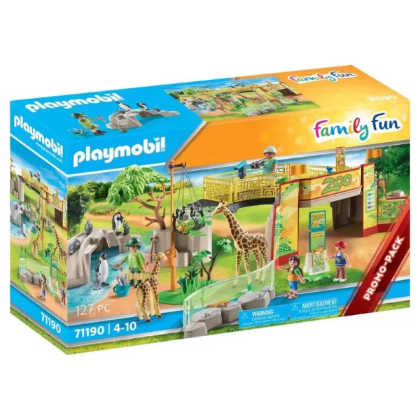 Playmobil: Kalandos állatkert 71190
