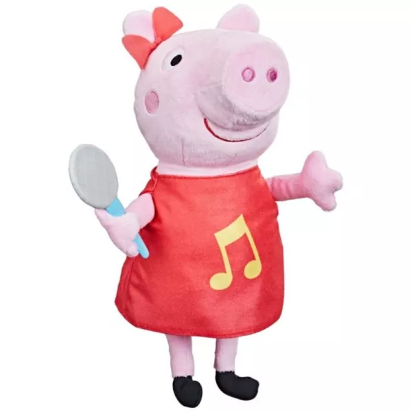 Peppa Pig: Figurină porc de pluș - muzical