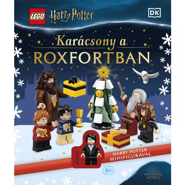 Lego: Harry Potter, Crăciun la Hogwarts, cu minifigurină Harry Potter - carte pentru copii, în lb. maghiară