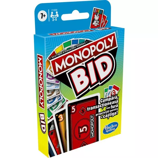 Monopoly BID - joc de cărți în lb. română