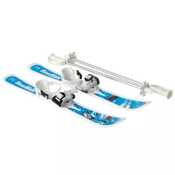HAMAX: Sno Kids set schi pentru copii cu model mașini - 70 cm