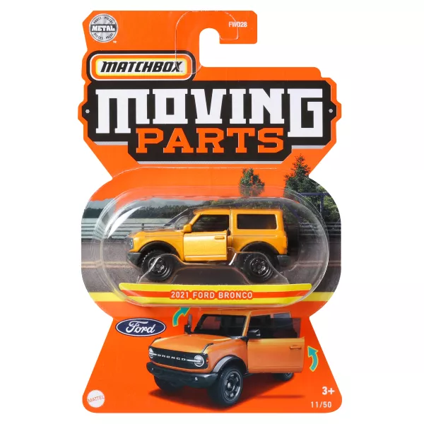 Matchbox Moving Parts: 2021 Ford Bronco kisautó