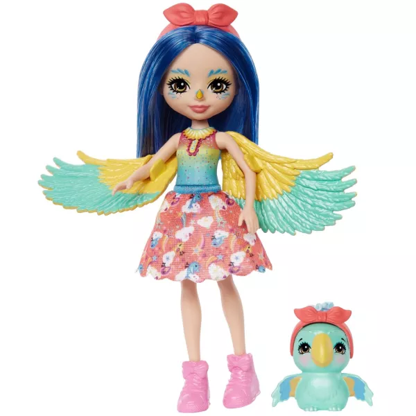 EnchanTimals: Ocean Kingdom - Prita Parakeet și figurina Flutter