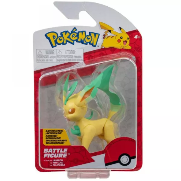 Pokemon: Mini-figurine de colecție, 5 cm - Leafeon