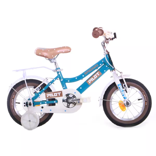 Pilot: Cremose gyermekkerékpár, 12-es méret - kék