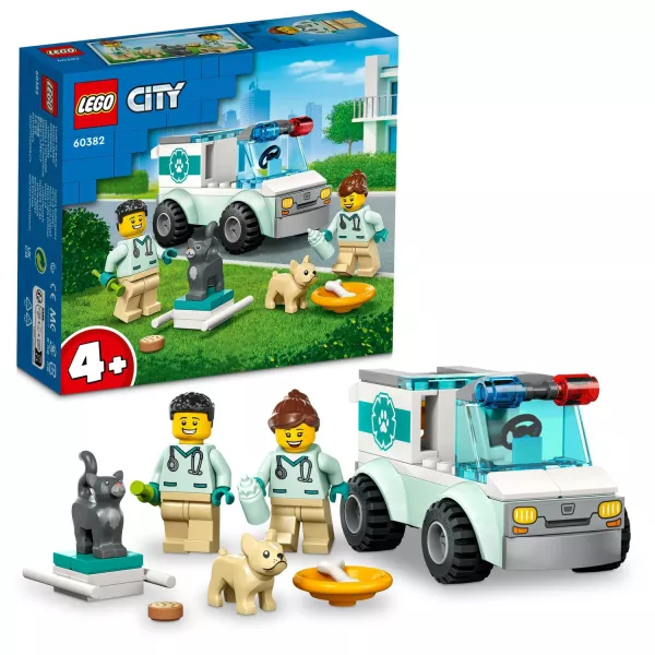 LEGO® City: Great Vehicles Ambulanță veterinară - 60382