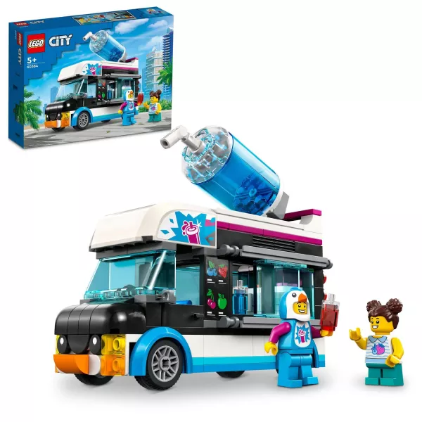 LEGO® City: Great Vehicles Camioneta-pinguin cu granita - 60384