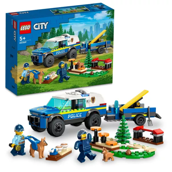 LEGO® City Police: Antrenament canin al poliției mobile - 60369