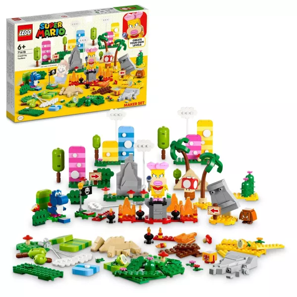 LEGO® Super Mario: Set de creator Cutia de unelte pentru creativitate - 71418