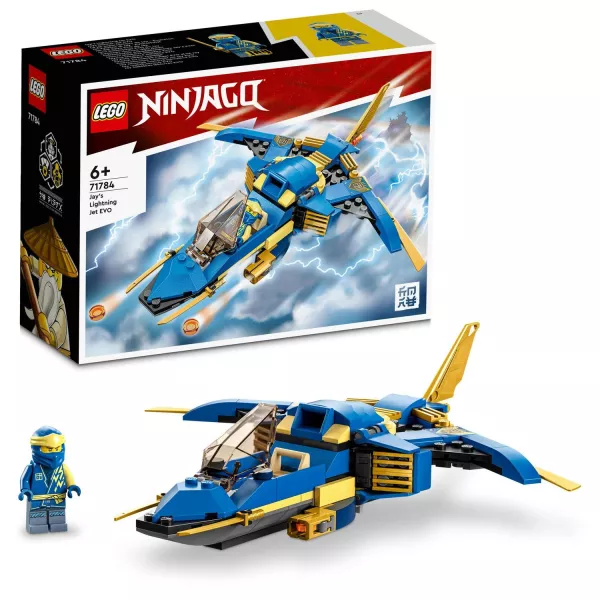 LEGO® Ninjago: Avionul cu reacție Fulger EVO al lui Jay - 71784