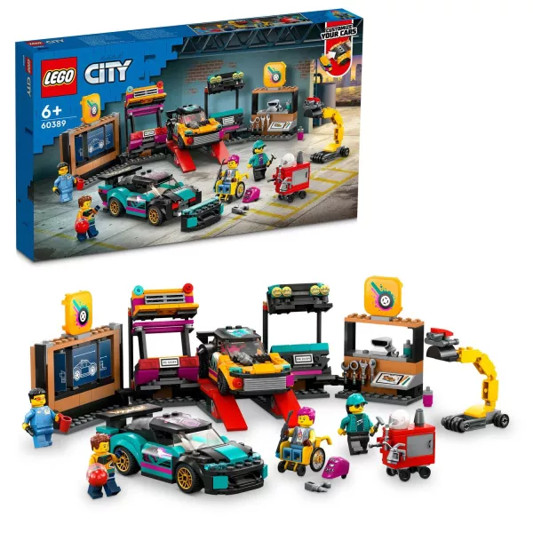 LEGO® City: Great Vehicles Service pentru personalizarea mașinilor - 60389