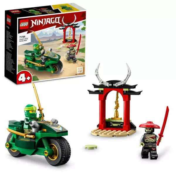 LEGO® Ninjago: Motocicleta de stradă Ninja a lui Lloyd - 71788