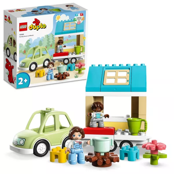 LEGO® DUPLO® Town: Családi ház kerekeken 10986
