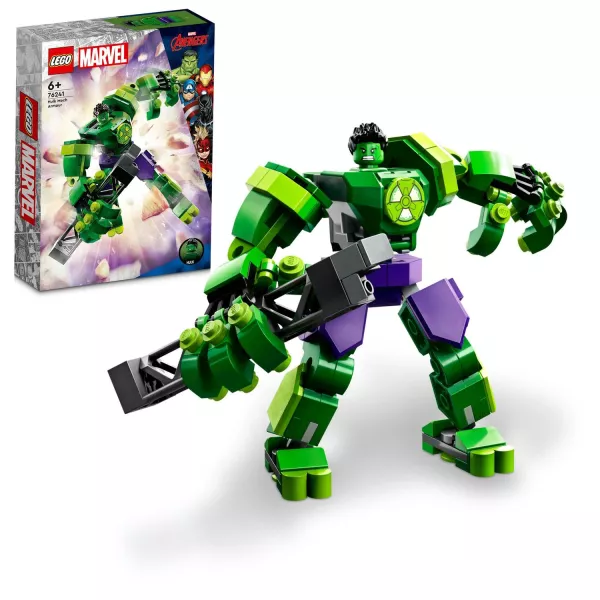 LEGO® Marvel Super Heroes: Armura de robot a lui Hulk - 76241