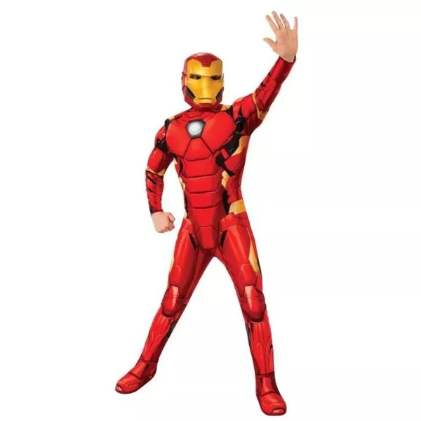 Rubies: Costum Iron Man Deluxe - 128 cm