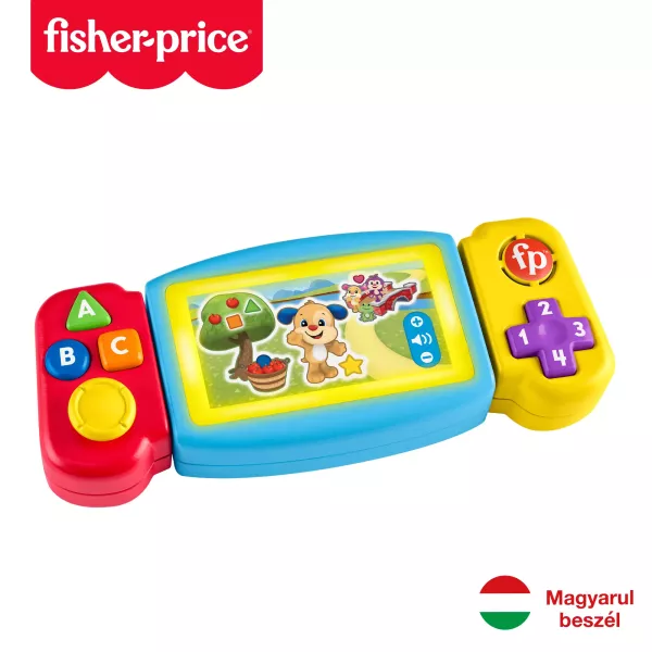 Fisher-Price: Laugh & Learn! controler pentru bebeluși - în lb. maghiară, cehă, poloneză, slovacă și engleză
