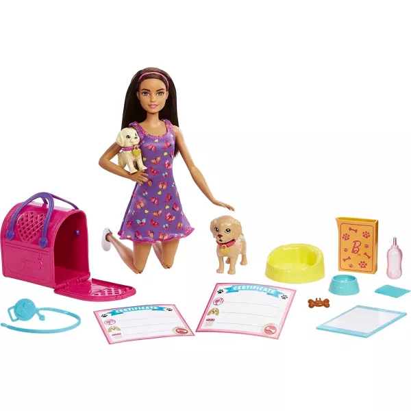 Barbie: Pup Adoption - Set de joacă Proprietar atent
