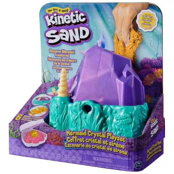 Kinetic Sand: Kristály sellő játékszett