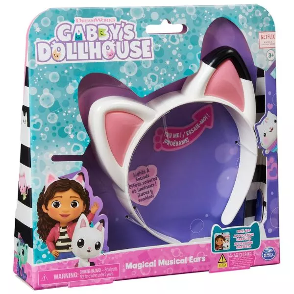 Gabby's Dollhouse: Bentiță muzicală cu urechi de pisică