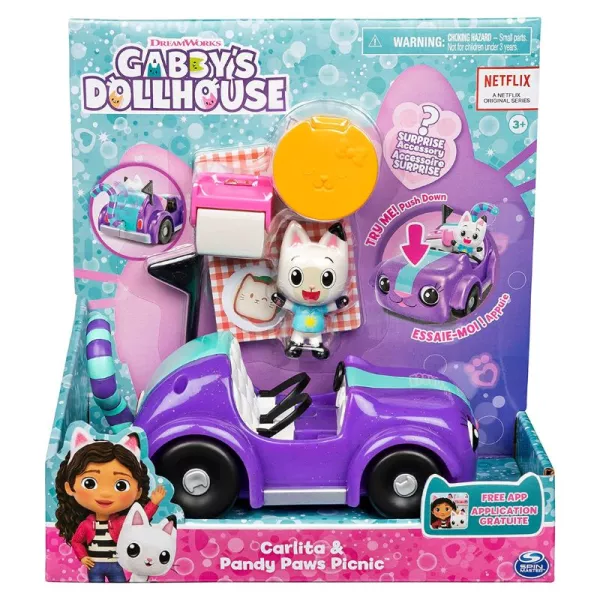 Gabby's Dollhouse: Set de picnic Carlita și Pandy